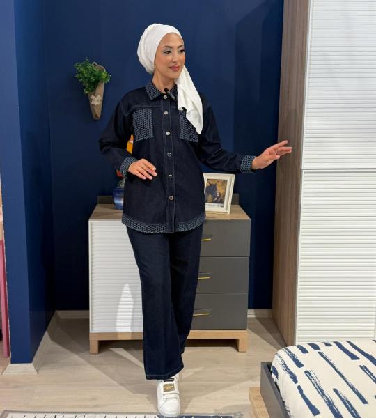 MY MAGAZİN 7393 KOT TAKIM