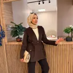 2K GİYİM R24570 KADİFE CEKET