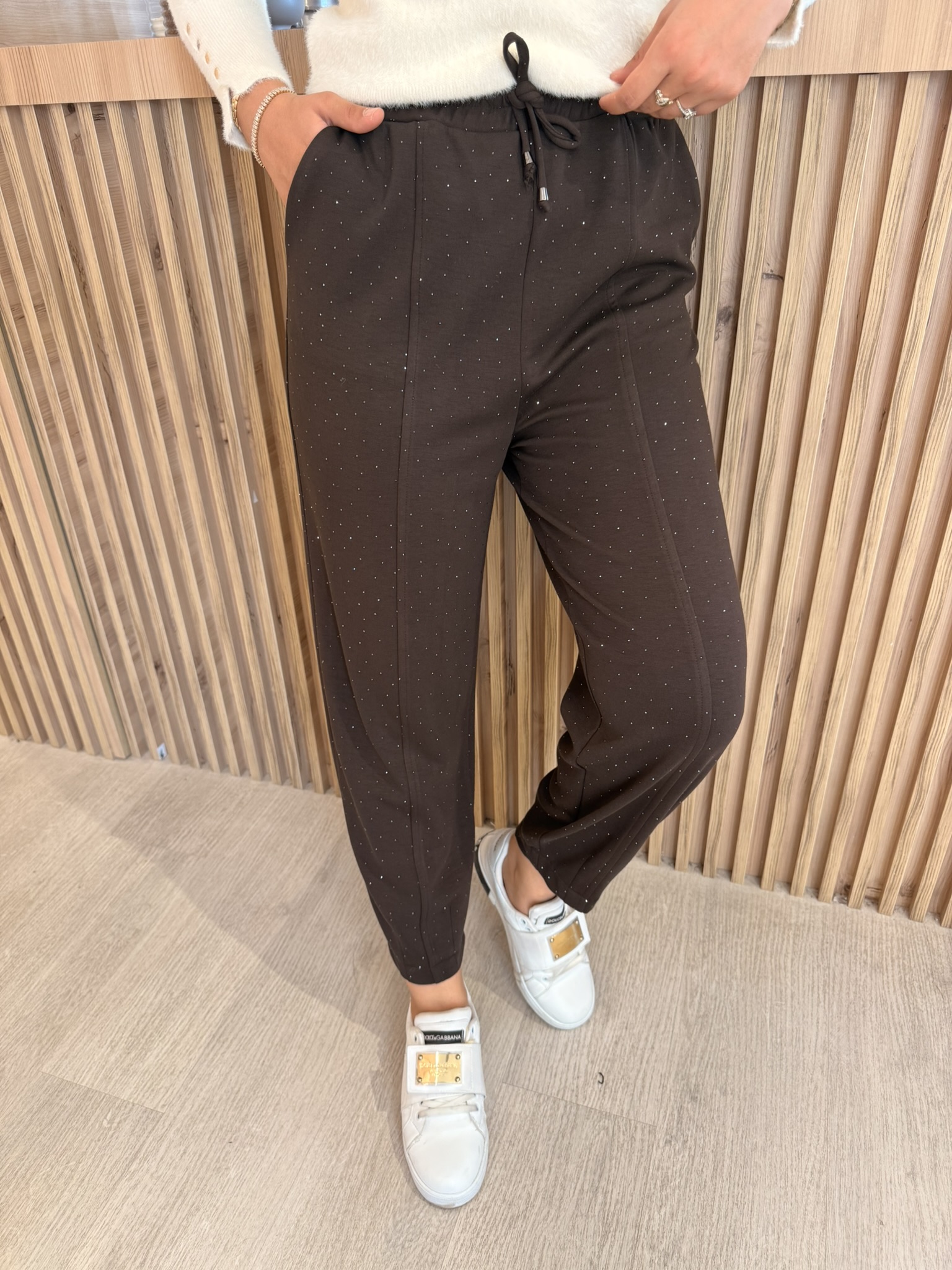 2K GİYİM 25503 PANTOLON KAHVERENGİ