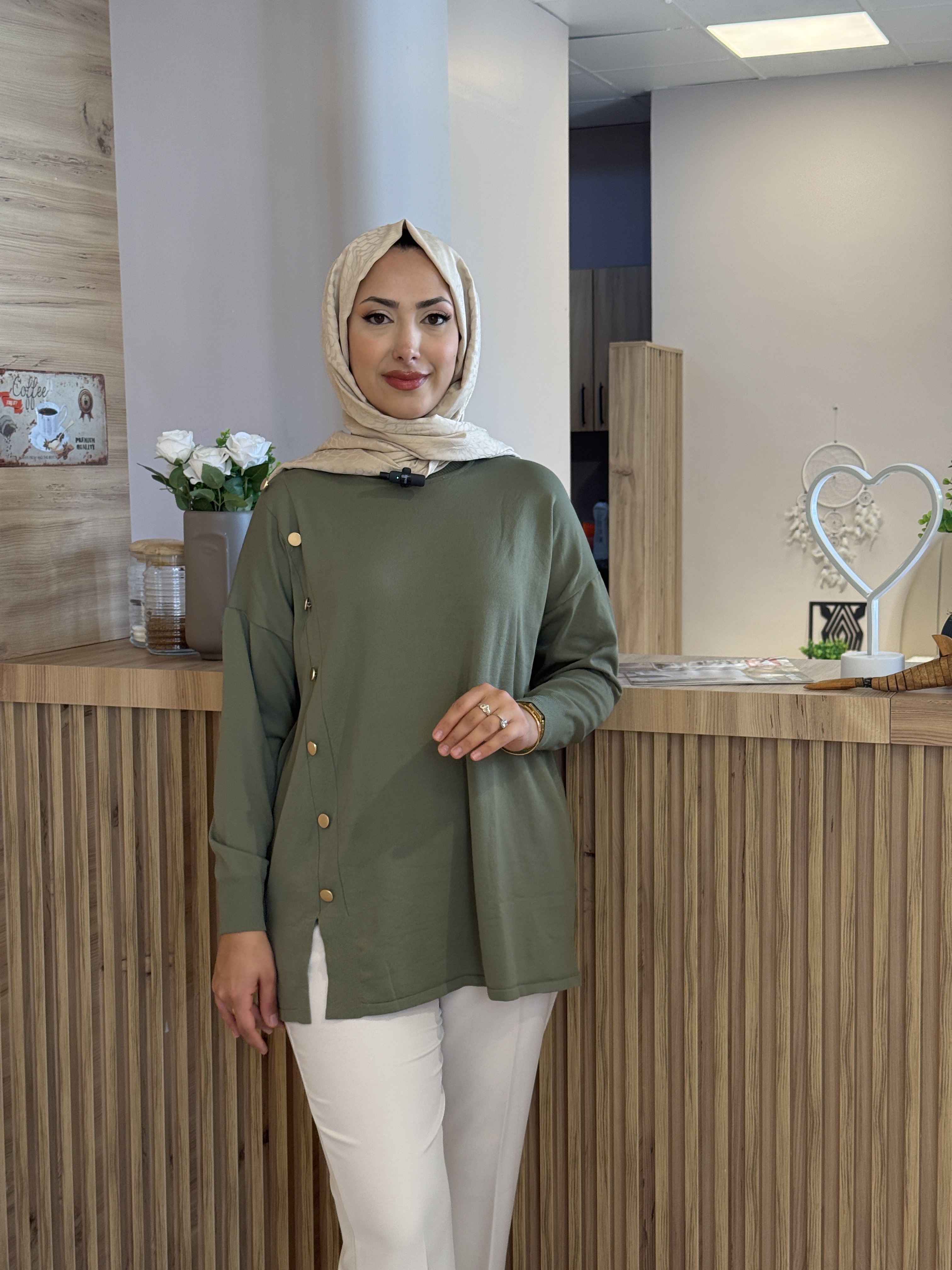 MY CITY TRİKO TUNİK 40986 ÇAĞLA