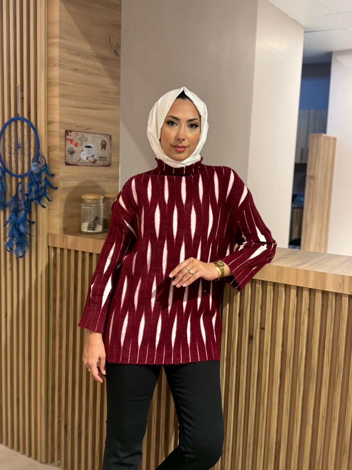 MY MAGAZİN 25033 TRİKO TUNİK