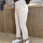 2K GİYİM 24048 PANTOLON BEYAZ