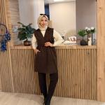 2K GİYİM R24590 KADİFE YELEK