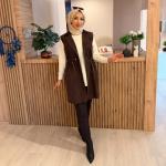 2K GİYİM R24590 KADİFE YELEK