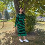 SEE MORE TRİKO ELBİSE SİYAH