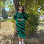 SEE MORE TRİKO ELBİSE SİYAH