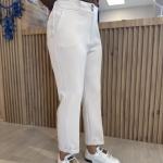 2K GİYİM 24048 PANTOLON BEYAZ