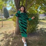 SEE MORE TRİKO ELBİSE SİYAH